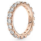 Pandora Sparkling Row Eternity 14k Rose gold-plated ring 180050C01-54