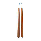 Ferm Living Dipped candles handgjorda ljus 30 cm 2-pack Amber