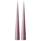 Ester & Erik konljus 37 cm 2-pack matt Muted mauve 42