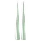 Ester & Erik konljus 37 cm 2-pack lackad Water mint 03-0