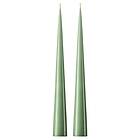 Ester & Erik konljus 37 cm 2-pack lackad Eucalyptus 66-0