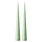 Ester & Erik konljus 37 cm 2-pack matt Eucalyptus 66