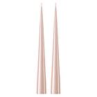 Ester & Erik konljus 37 cm 2-pack lackad Rosewater 51-0