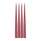 Scandi Essentials Atmosphere antikljus 4-pack 32 cm Dark red