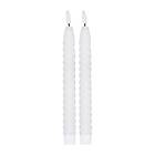 Scandi Essentials Twisted LED-ljus 25 cm 2-pack Vit