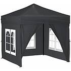 vidaXL Folding Party Tent with Walls 2x2m