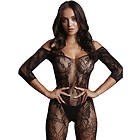 LE Désir: Bodystocking Long Seved and Lace, One Size