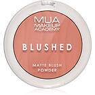 MUA Makeup Academy Blushed Powder Blusher Puderborste Skugga Rose Tea 5g female