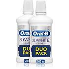 Oral-B 3D White Luxe Munvatten 2 st 2x500ml unisex