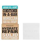 Biovene Hair Care Conditioner Bar Hydrate Repair Argan Oil & Mint