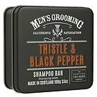 The Scottish Fine Soap Thistle & Black Pepper Shampoo Bar 100g