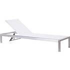 Beliani FOSSATO Garden Lounger White (219054)