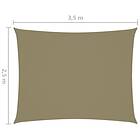 vidaXL Sunshade Sail Oxford Fabric Rectangular 2,5x3,5m