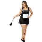 Nortie French Maid Kostym Plus Size