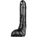 All Black Sven Dildo 29 cm Svart