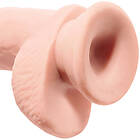 King Cock Plus Tripel Density Dildo med Pung 25 cm Nude
