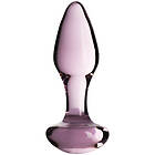 Sinful Rose Glas Analplugg Rosa