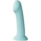 Dillio Platinum Big Hero Teal Dildo med Sugkopp 17.2 cm Grön