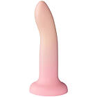 Sinful Peach Gradient Dildo 18 cm Orange