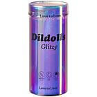 Love To Dildoll Glitzy dildo 19 cm Ljusrosa