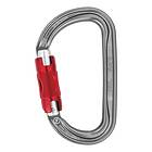 Petzl Am D Twist Lock Snap Hook Röd,Grå