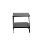 Venture Home Sidobord Staal med Hyllplan 18073-208