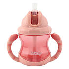 Twin Nûby Handle Flip-It Cup 240ml Pink +12m