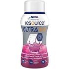 Ultra Resource Fruit Hallon-Svarta Vinbärssmak 4x200ml