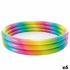 Intex Uppblåsbar plaskpool för barn Multicolour Ringar 147 x 33 cm 330l (6 antal)