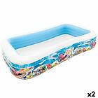 Intex Uppblåsbar plaskpool för barn Tropiskt 305 x 56 183 cm 1020l (2 antal) 102