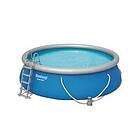 Bestway Fast Set 57289 Uppblåsbar pool Stege Blå 46kg