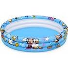 Bestway 91007 Disney Mickey and Friends uppblåsbar pool 1,22 m x 25 cm