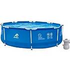 Enero Oval rack pool 300X76 cm with a filter pump