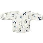Elodie Longsleeved Baby Bib Forest Mouse