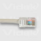 Videk UTP Cat6 RJ45 - RJ45 Unbooted 1m