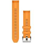 Garmin Quickfit 22 klockarmband, Orange, Silikon