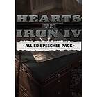 Hearts of Iron IV: Allied Speeches Music Pack (DLC) (PC)