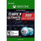 EA SPORTS UFC 3 500 UFC POINTS (Xbox One)