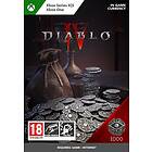 Diablo IV : 1000 Platinum (Xbox One)