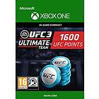 EA SPORTS UFC 3 1600 UFC POINTS (Xbox One)