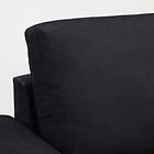 IKEA VIMLE 3-sitssoffa Höjd inklusive ryggkuddar: 83 cm