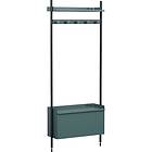 Hay Pier System 1061 Hyllsystem, Ps Blue PS Pulverlackat stål