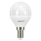 Airam LED Opal P45 4,5W E14 480lm Dimbar Vit Opalglas