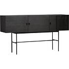 Woud ARRAY Sideboard 180 cm, Svartmålad Ek Ekfanér