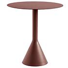 Hay Palissade Cone Table Ø70 cm, Iron Red Stål