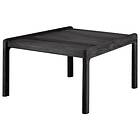 Ethnicraft Jack Outdoor Side Table, Svartlackad Teak Svart