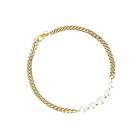 Sophie By Sophie Pearl Chain Short Necklace Gold