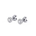 Nordic Spectra Ella Carmosé Örhängen Vitguld 0,30 ct Diamanter
