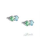 Efva Attling The Sea & I Ear Green Sapphire/Topaz