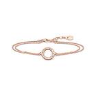 Thomas Sabo Dubbelradigt Armband Cirkel Rosé